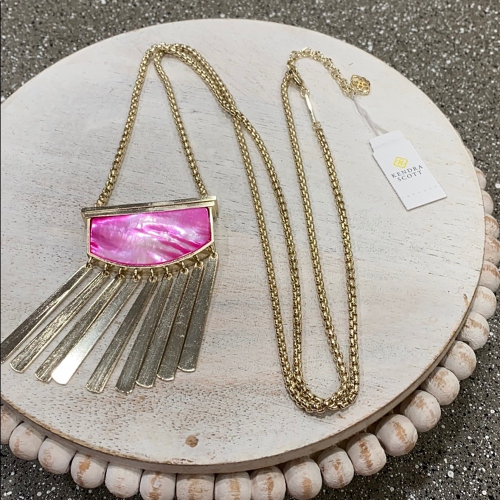 Kendra Scott Long Pendant Ellen Necklace, NWT - Picture 1 of 4